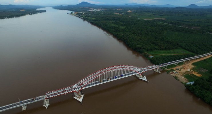 INDONESIA TAYAN SUSPENSION BRIDGE